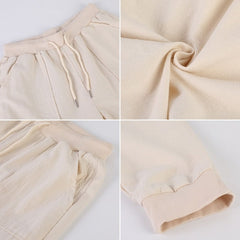 Ladies Bloomers Jogger Simple Casual Pants
