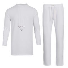 Not Hooded New African Men's Ethnic Suit