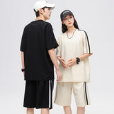 Modischer, atmungsaktiver, lockerer Zweiteiler für Outdoor und Alltag