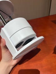 360-Grad-3D-Hologramm-Ventilator-Bluetooth-Lautsprecher-Werbemaschine mit Luftbild-Stereo-Zylinderbildschirm