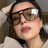 Einfache, modische Sonnenbrille für Damen