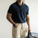 American-style Cotton Breathable Short-sleeved Polo Shirt