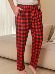 Hose aus Eisseidenstoff mit einem einzelnen Streifen 