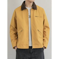 American Workwear Retro Lapel Jacket