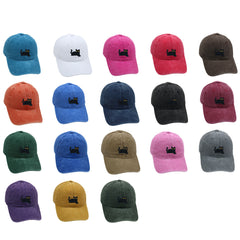 Retro Distressed Men And Women Peaked Cap