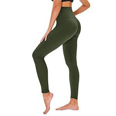 Gepolsterte Leggings aus Samt, hoher Bund, warm, ideal zum Wandern und Trainieren, für Damen