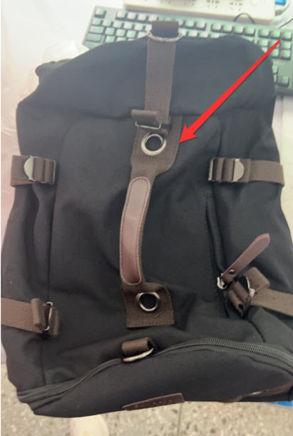 Rucksack, englischer Herrenrucksack, Sportrucksack für Studenten 
