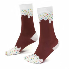 Frühlings- und Sommer-Socken für Damen, lässige Socken mit niedlichen Cartoon-Früchten in verschiedenen Farben